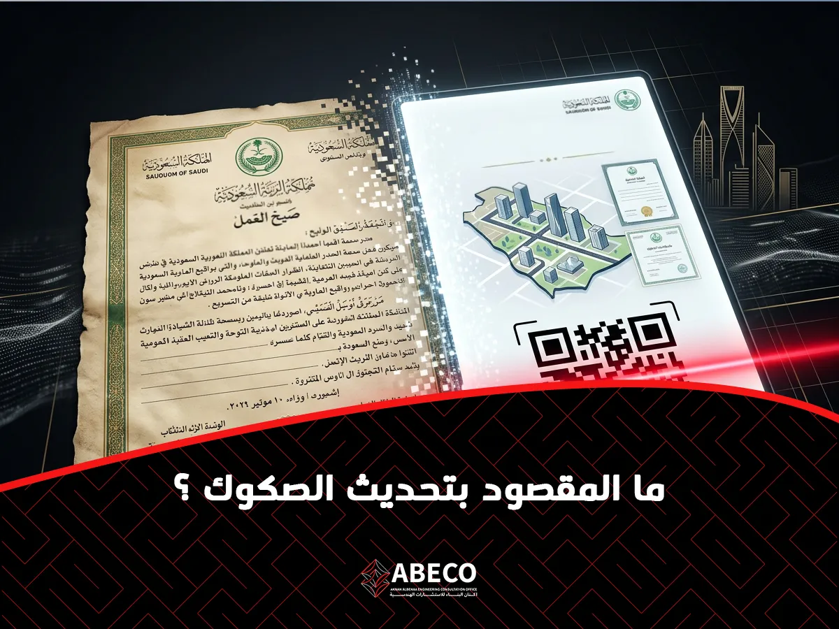 المقصود بتحديث الصكوك
