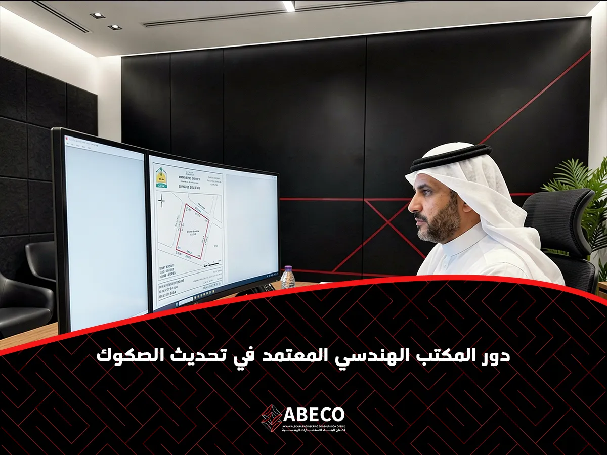 المكتب الهندسي المعتمد في تحديث الصكوك