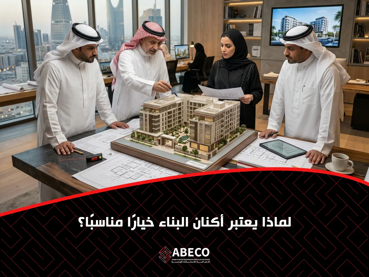 يعتبر أكنان البناء خيارًا مناسبًا