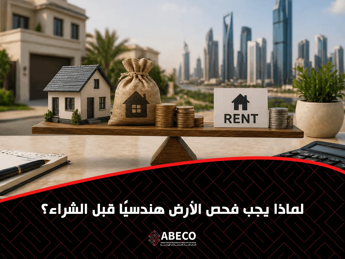 يجب فحص الأرض هندسيًا قبل الشراء؟