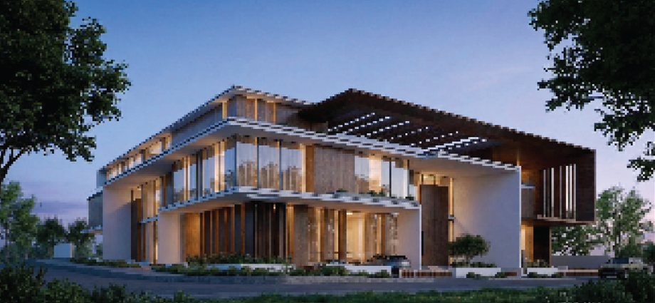 A residential development focused on modern living standards, combining functional planning with contemporary façade treatment and high-quality architectural visualization. Engineering Desing and