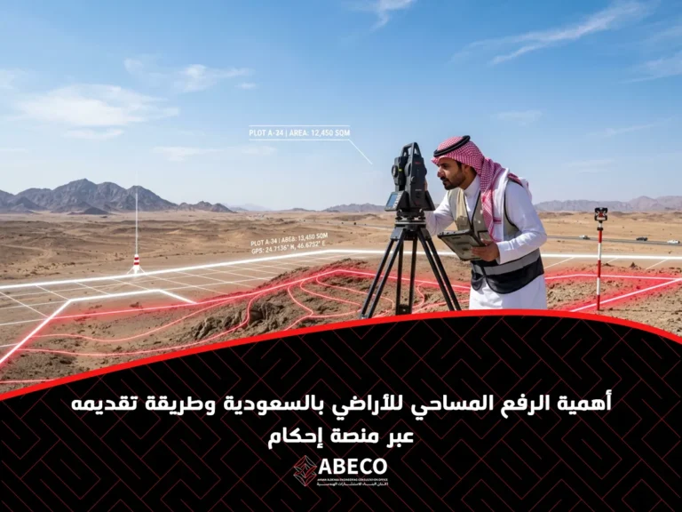 أهمية الرفع المساحي للأراضي بالسعودية وطريقة تقديمه عبر منصة إحكام