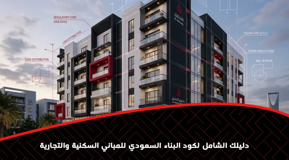 دليلك الشامل لكود البناء السعودي للمباني السكنية والتجارية
