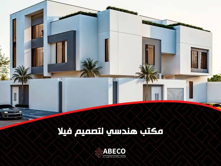 مكتب هندسي لتصميم فيلا
