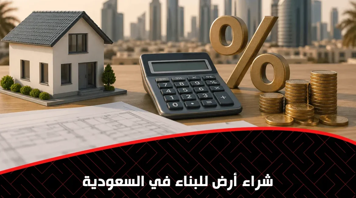 شراء أرض للبناء في السعودية